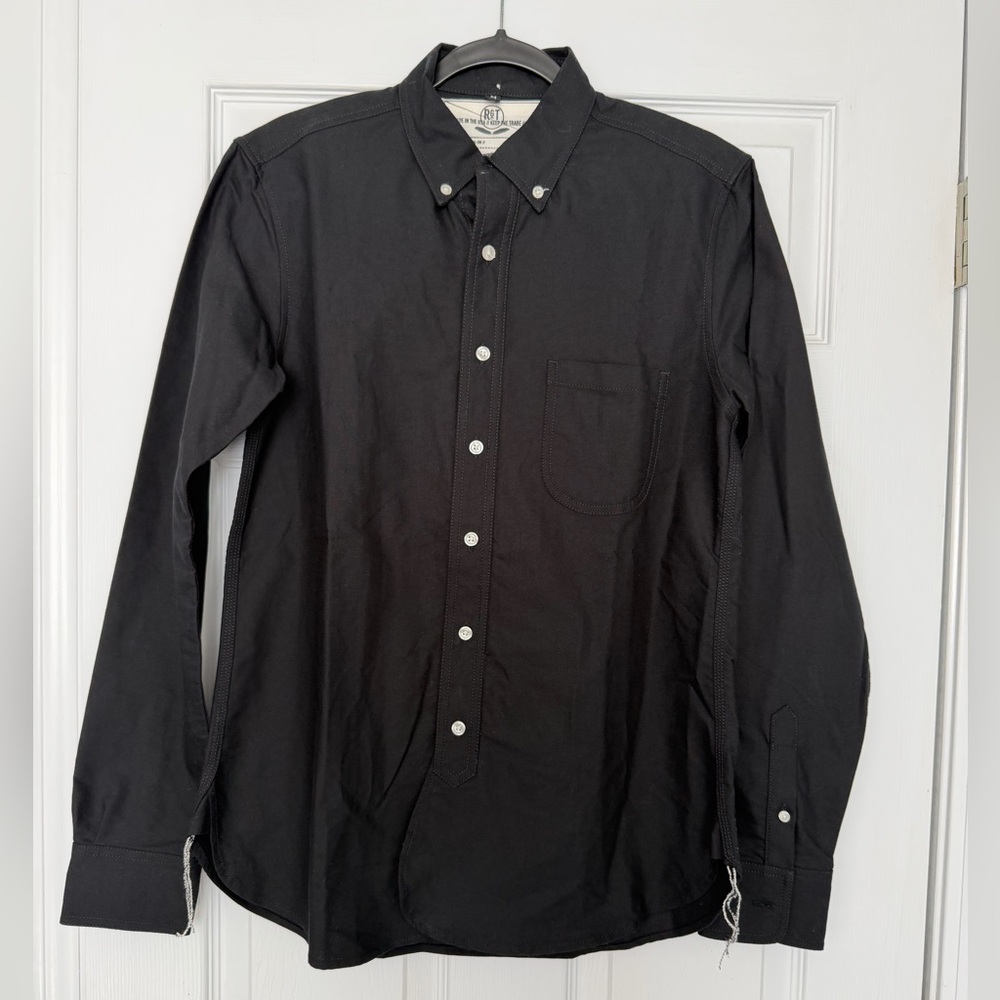 RGT Size M • Black Thick Canvas Workshirt.
